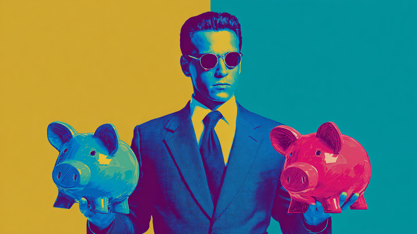 dmimarketing_pop_art_image_of_a_business_man_holding_a_piggy__103082b3-2592-401d-abbf-0488f4892fe0_0